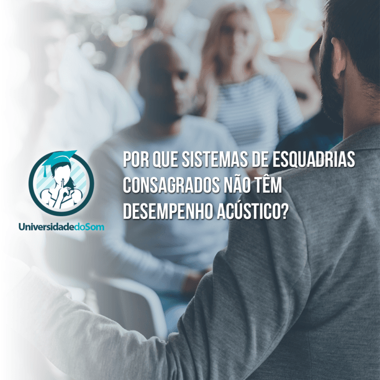 Saiba tudo sobre isolamento acústico de esquadrias