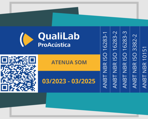 A Atenua Som foi qualificada no selo Qualilab!