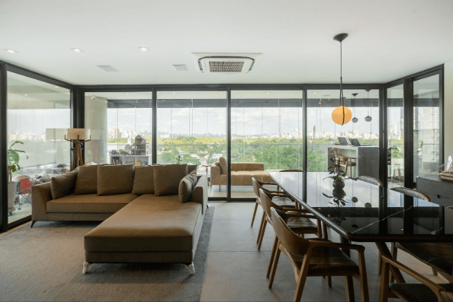 Além de funcionais as esquadrias podem incrementar o design5