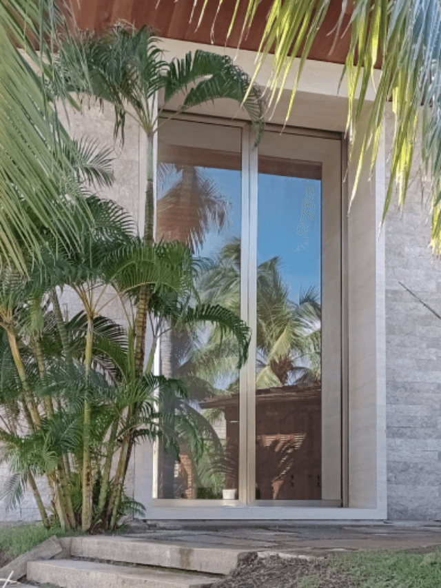 Além de funcionais, as esquadrias podem incrementar o design