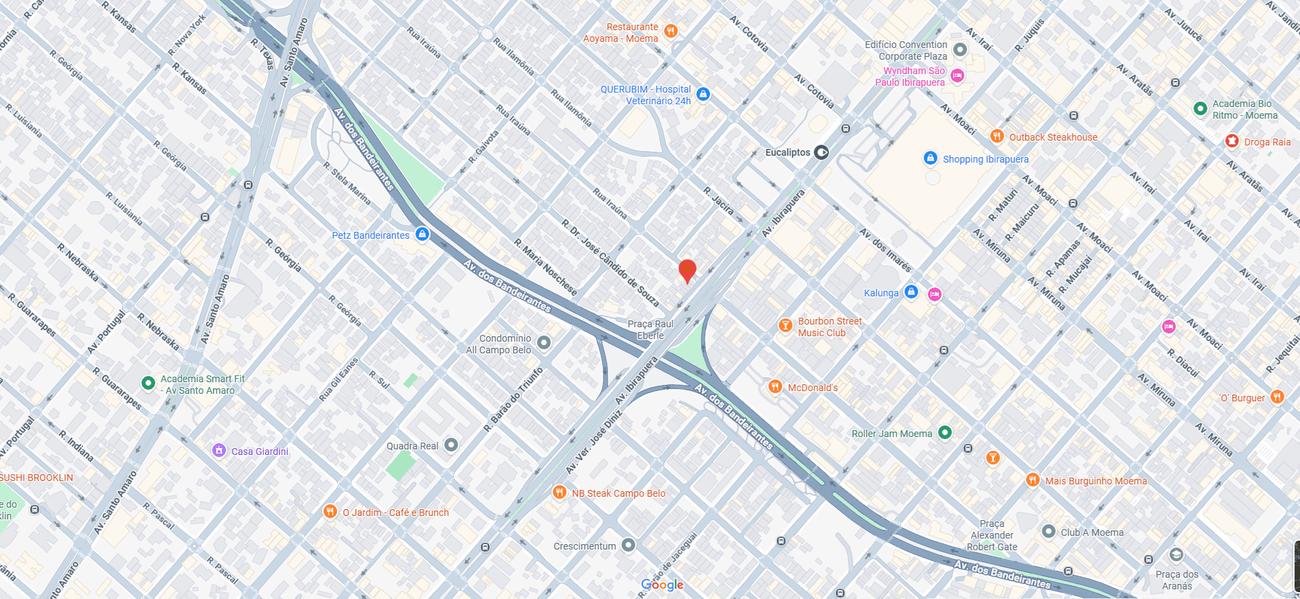 Av. Ibirapuera, 3458 - Moema